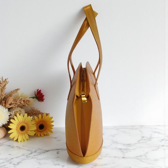 Louis Vuitton Epi Saint Jacques Handbag, Yellow with Dust Bag - Picture 3 of 16